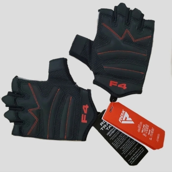 New With Tags! RDX Weightlifting Gym Gloves!  Size Med. - Picture 7 of 10